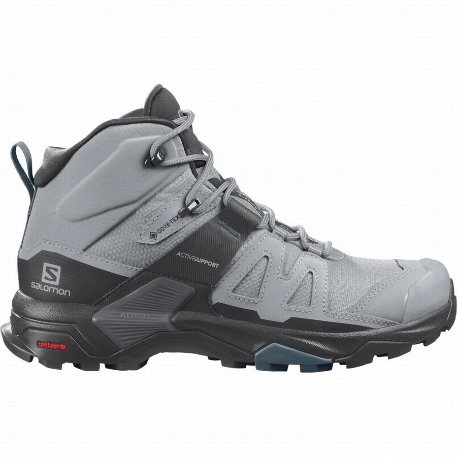 Salomon X Ultra 4 Mid Gore-tex Buty Trekkingowe Damskie Głęboka Szare/Czarne ||DXM9467UF||